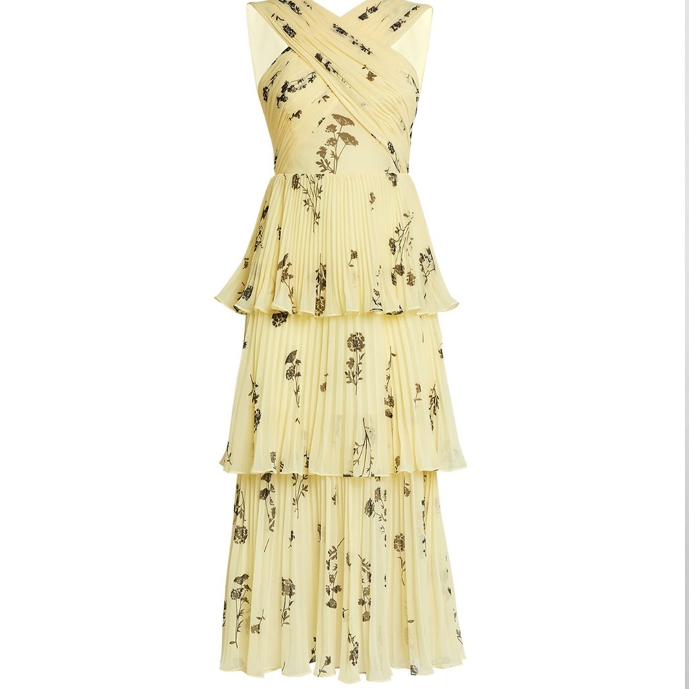 Self portrait midi dress. Worn once. Excellent condition.